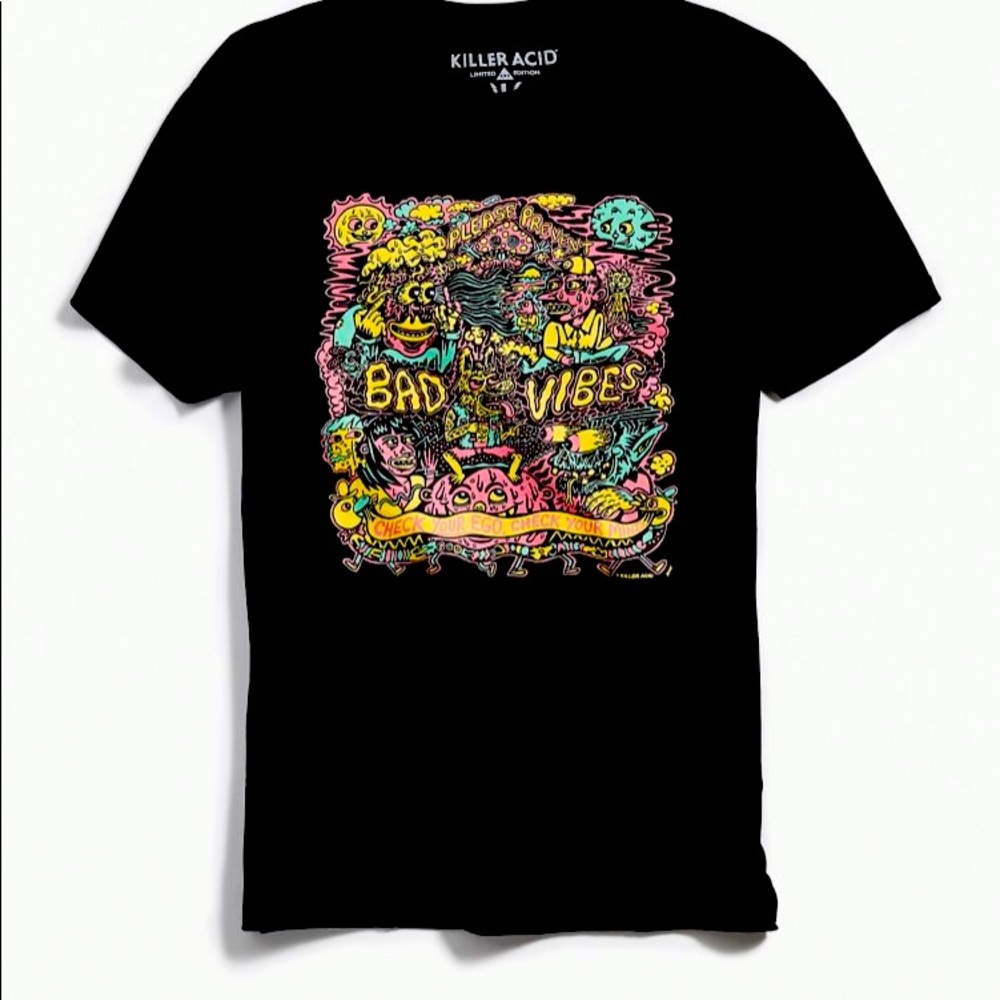 Killer Acid - Please Prevent Bad Vibes Tee XXL